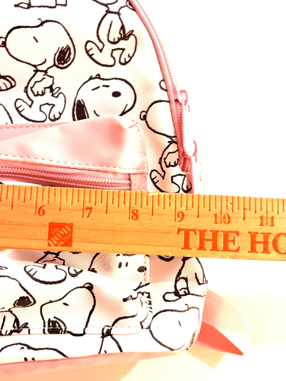 Hard to find Pink and white Snoopy All Over Small Backpack Brand New - Picture 8 of 10
